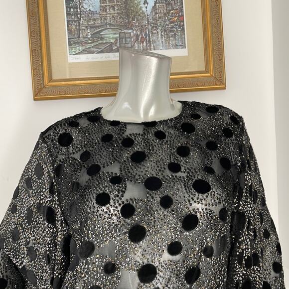 SAINT LAURENT PARIS BLACK TOP SIZE F42 - Picture 7 of 14